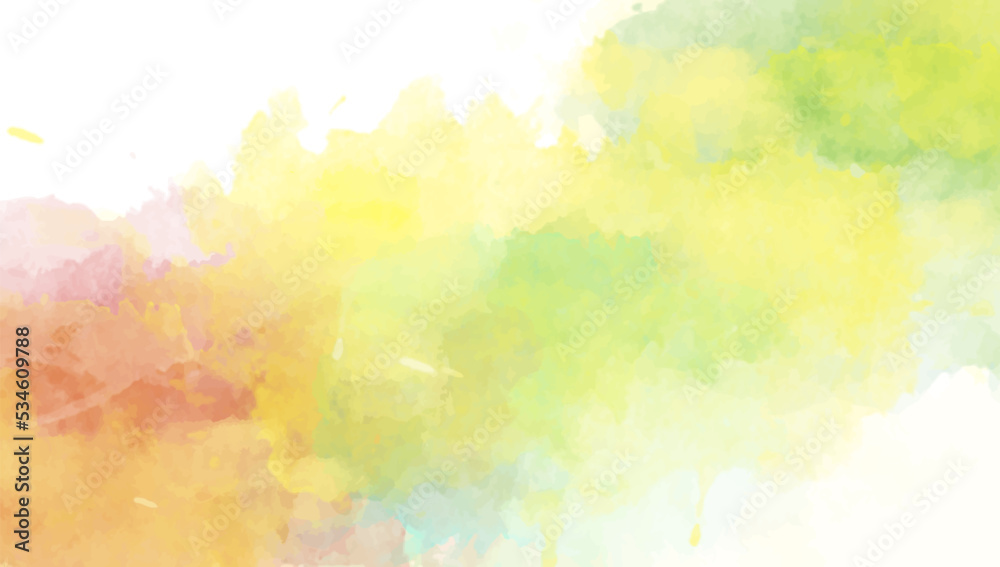 Hand painted watercolor abstract watercolor background. with copy space area.