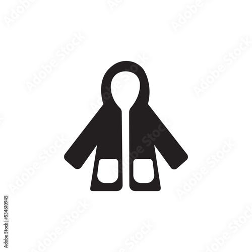jacket icon logo vector design template