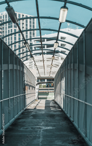 corridor in a building bridge Coral Gables Miami 