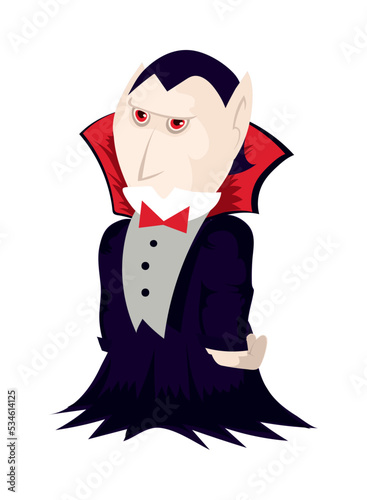 halloween dracula character
