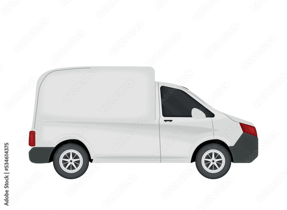 van car mockup
