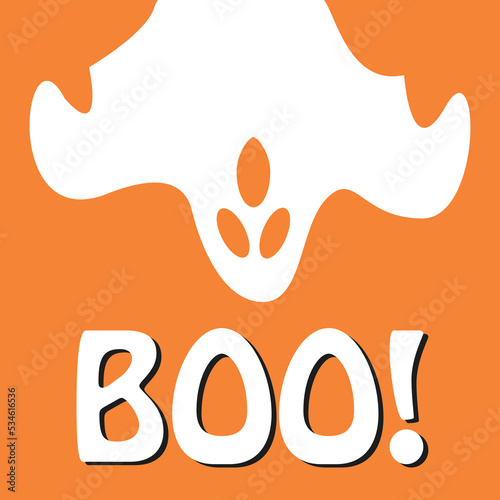 happy halloween , vector art illustration