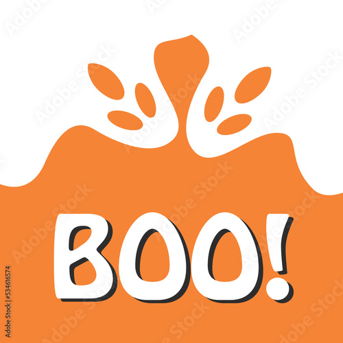 happy halloween , vector art illustration