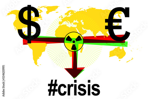 International financial crisis iduring war and nuclear threats