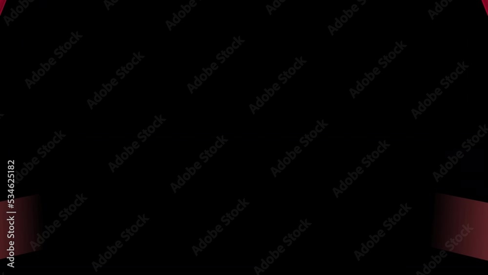 Spotlighted Republic of Trinidad and Tobago flag curtain opens with transparent background, video with alpha channel Spotlighted Republic of Trinidad and Tobago flag curtain opens with transparent background, video with alpha channel