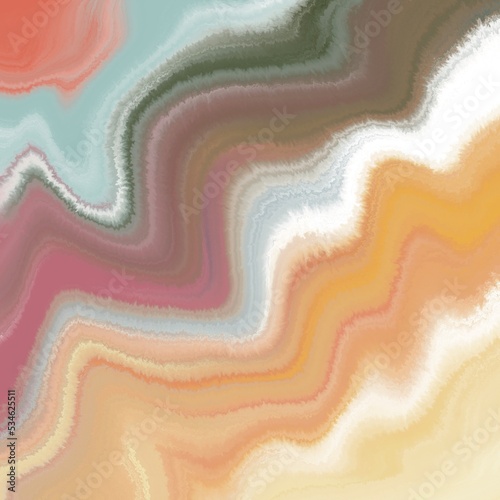 Colorful marble texture, color flowing art designed for wallpaper, clothing, carpet, curtain, and home decoration.