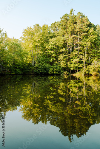 Lake reflection