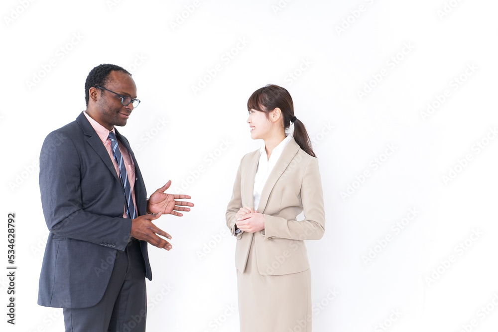 Businesspersons meeting image Businesspersons meeting image