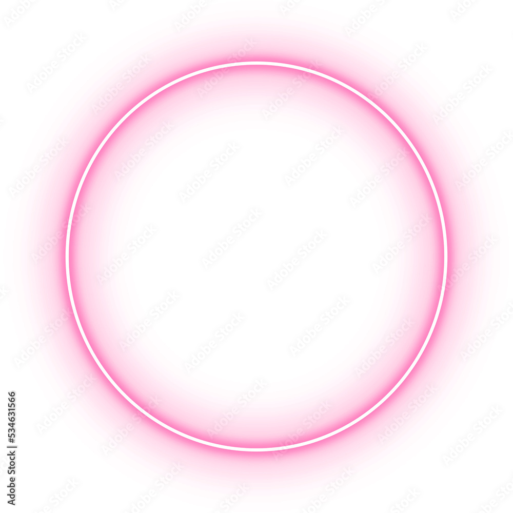 neon circle frame neon circle frame