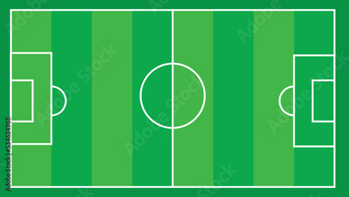 Football field background vector illustration