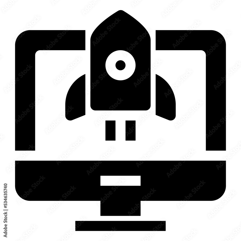 Launch Icon Glyph Launch Icon Glyph