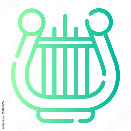 harp gradient icon