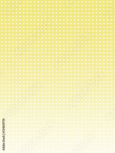 スクリーントーン　白い楕円　グラデーション　黄色