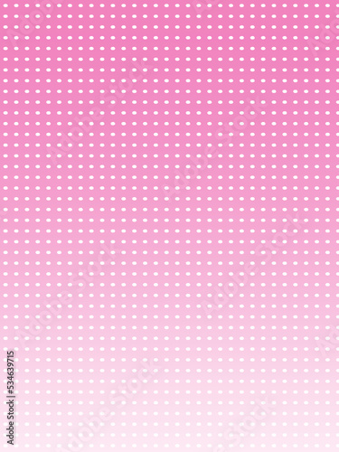 スクリーントーン 白い楕円 グラデーション ピンク