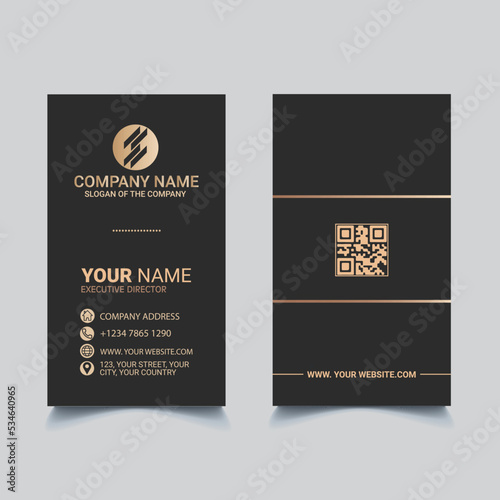 Horizontal Creative Business Card