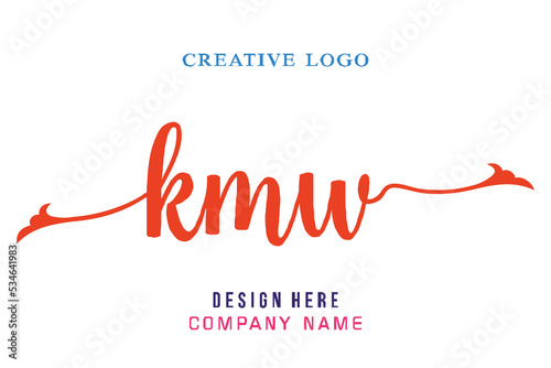 KMW lettering, perfect for company logos, offices, campuses, schools, religious education photo