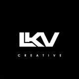 LKV Letter Initial Logo Design Template Vector Illustration