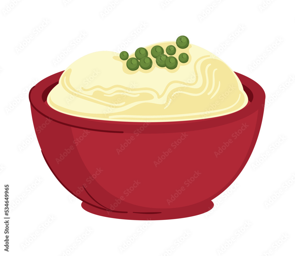 mashed potatoes in bowl
