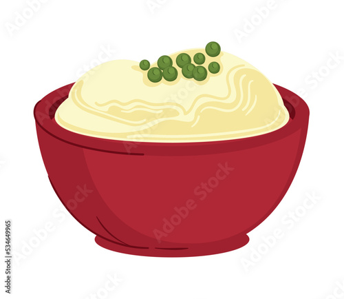 mashed potatoes in bowl