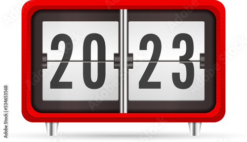 Flip clock new 2023