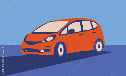 Car vector template vector illustration.