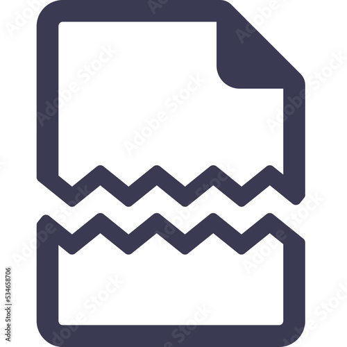 damaged file
