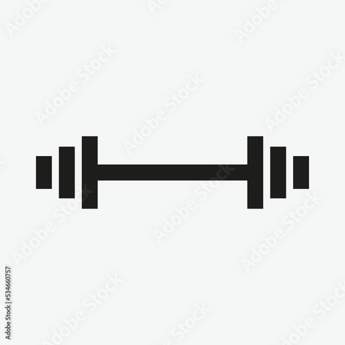 Fitness Symbol  GYM Icon Vector Template For Web  Computer And Mobile App