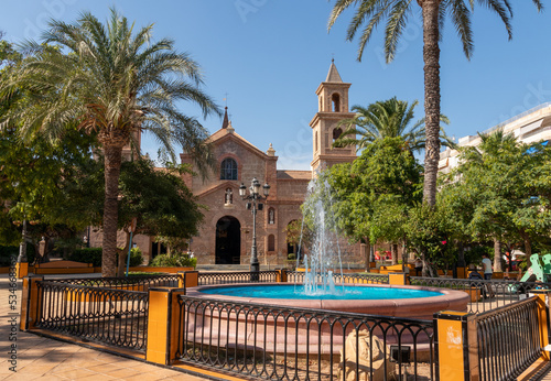 Plaza de la Constitution,Torrevieja, Spania