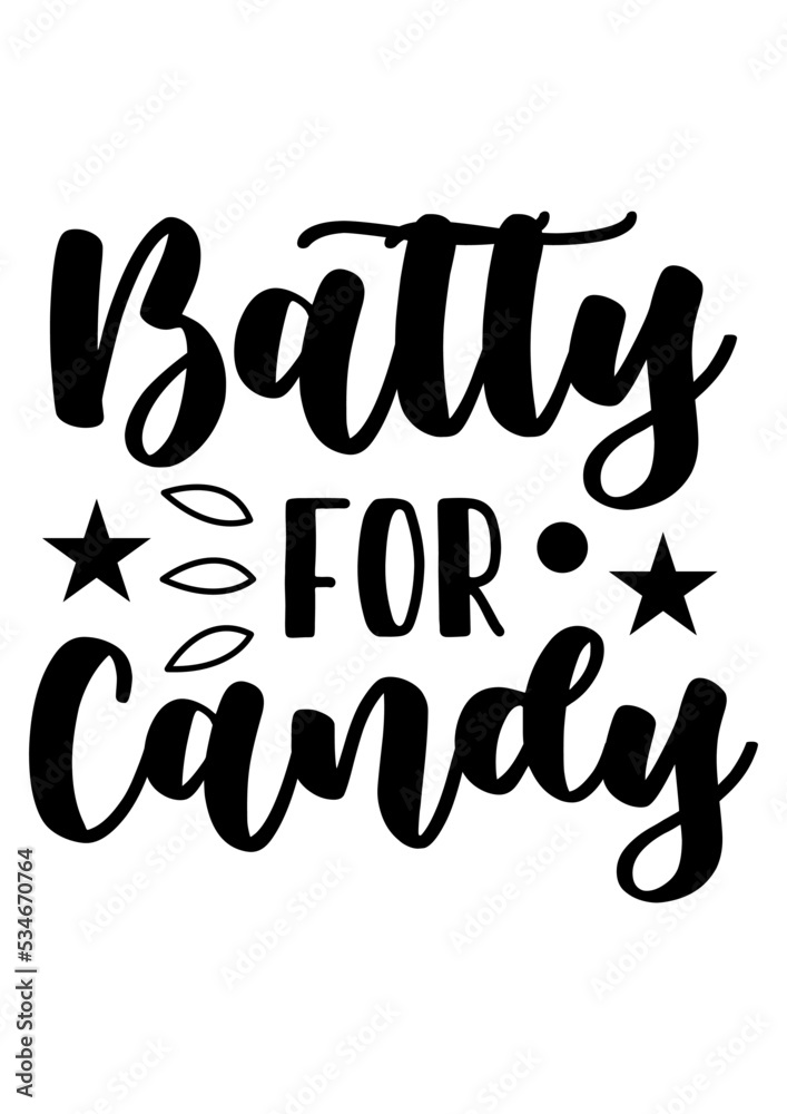 batty for candy