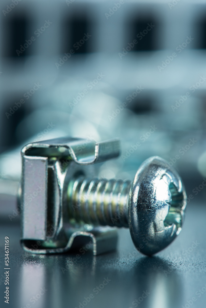Screw and Cage Nut for Server Rack Cabinet Screw and Cage Nut for Server Rack Cabinet