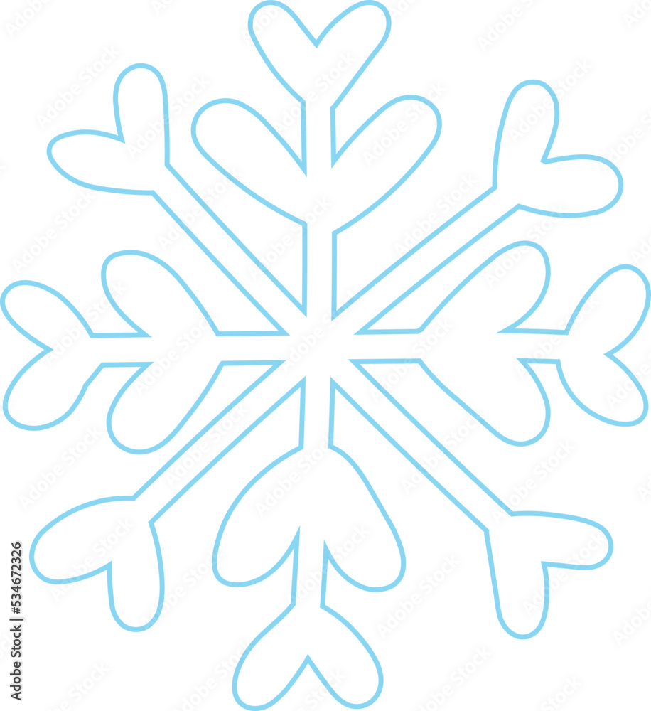 Snowflake Isolate Winter Snow Freeze Snowflake Isolate Winter Snow Freeze