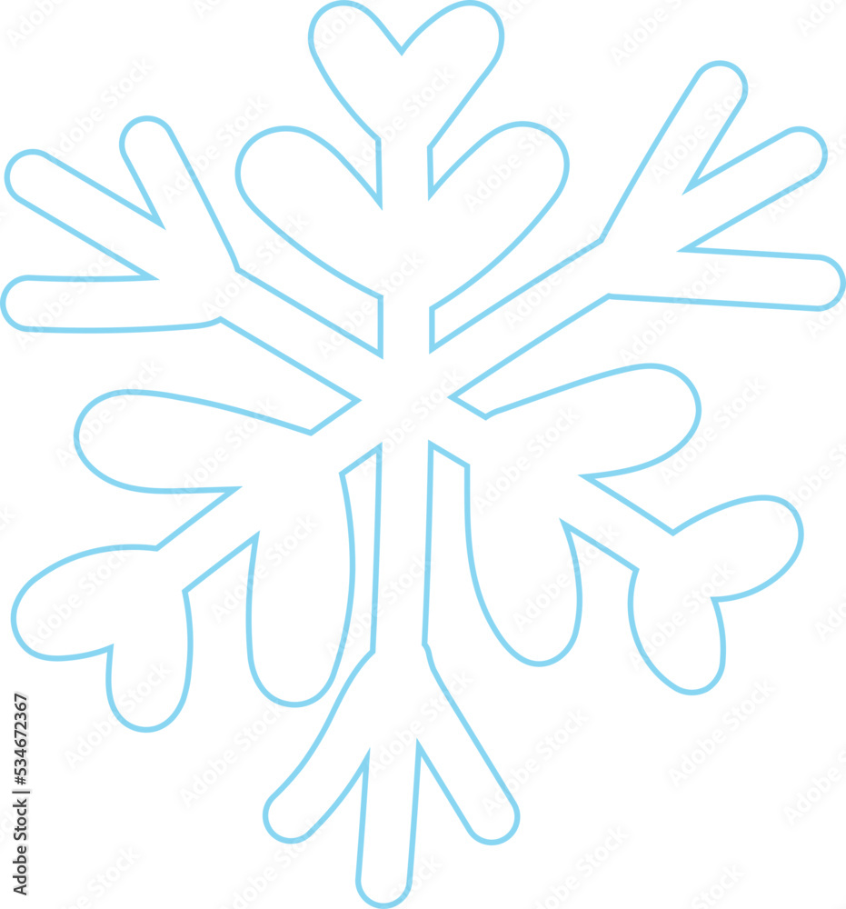 Snowflake Isolate Winter Snow Freeze Snowflake Isolate Winter Snow Freeze