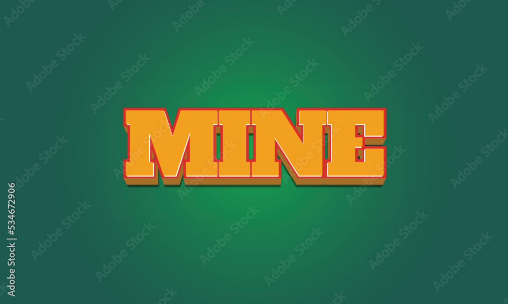 Editable 3D Text Effect Style Vector Editable 3D Text Effect Style Vector