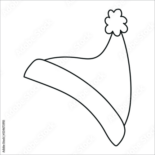 Santa Claus hat clipart