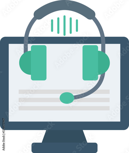 Call centre Vector Icon

