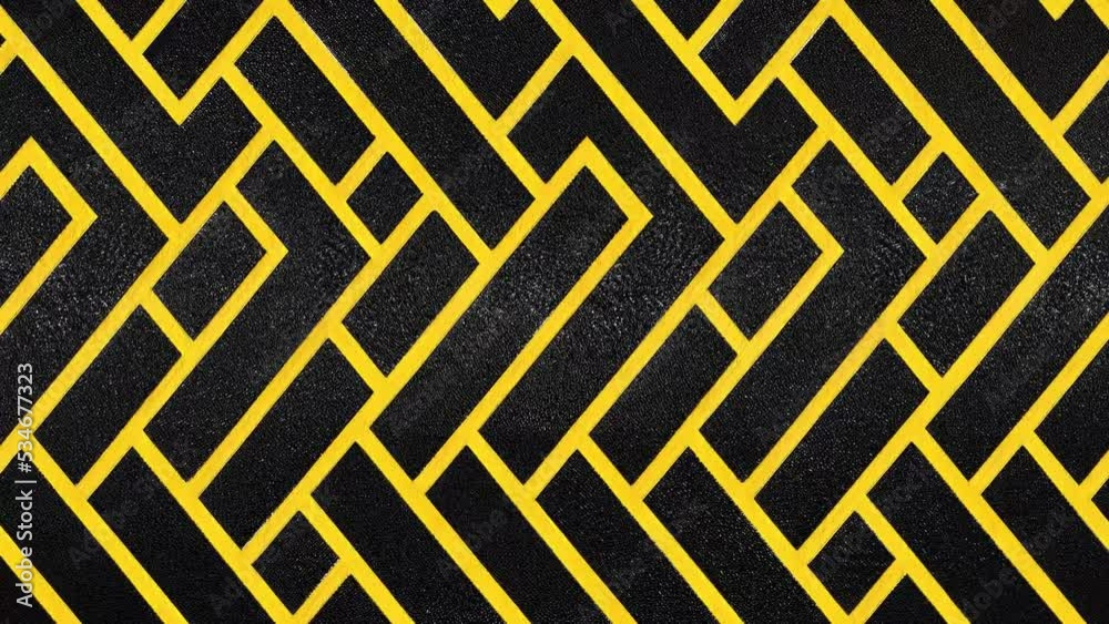 Abstract irregular herringbone animationd background