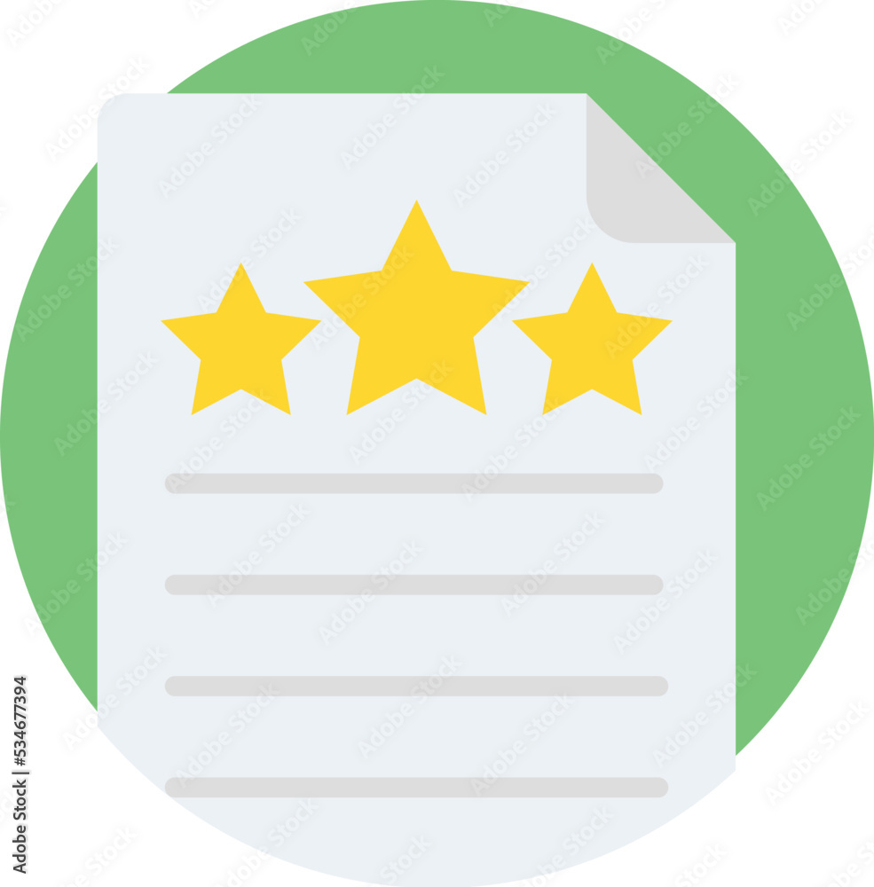Rating page Vector Icon
Rating page Vector Icon