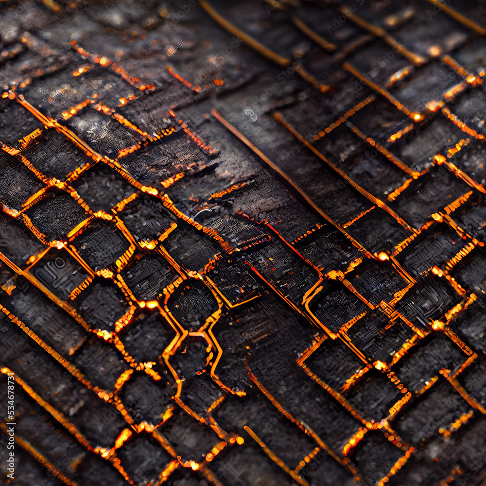 digital interwoven carbon fiber circuit board image texture, texture