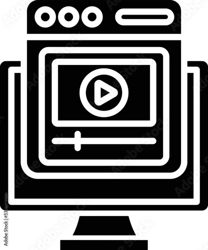 Online tutorial Vector Icon

