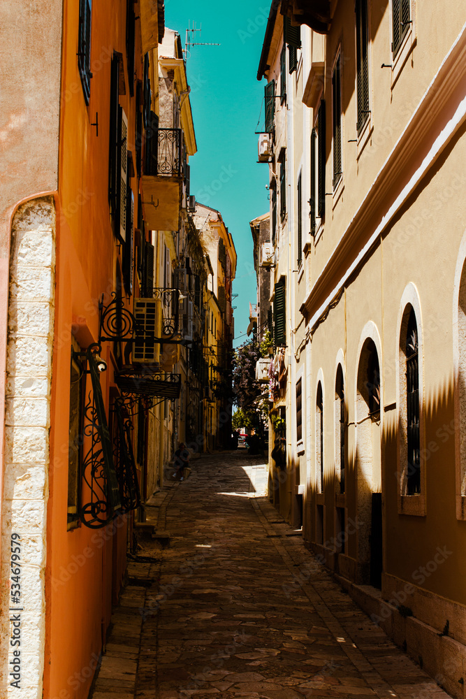 Fototapeta premium narrow street