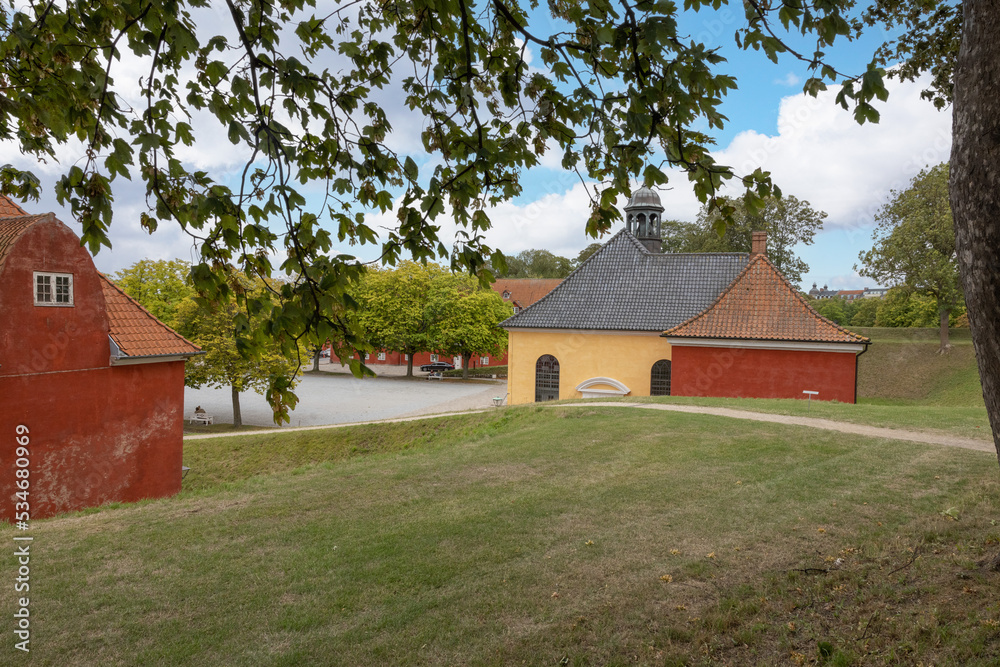 Fototapeta premium Kastellet is a castle in Copenhagen and one of the best preserved fortifications in Northern Europe.