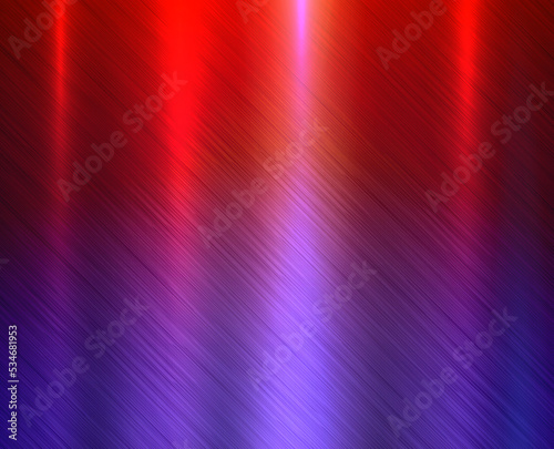 Metal purple red texture background, brushed metallic texture plate pattern, multicolored vector illustration.
