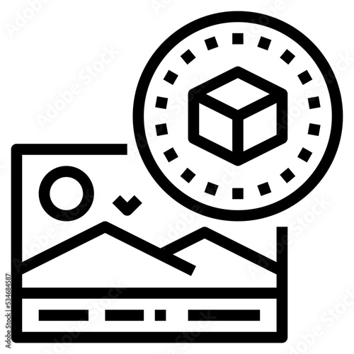NFT Outline icon