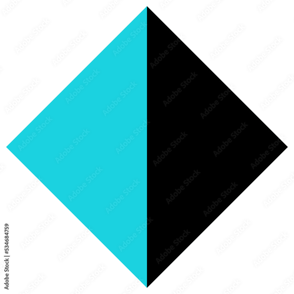Geometric abstract, flat design element. PNG with transparent background. Geometric abstract, flat design element. PNG with transparent background.