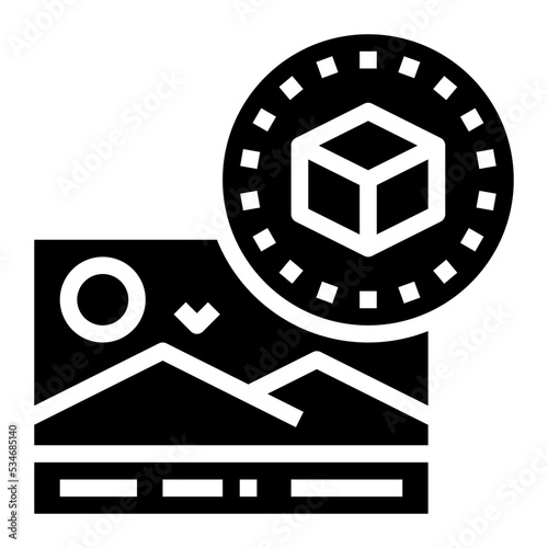 NFT glyph icon