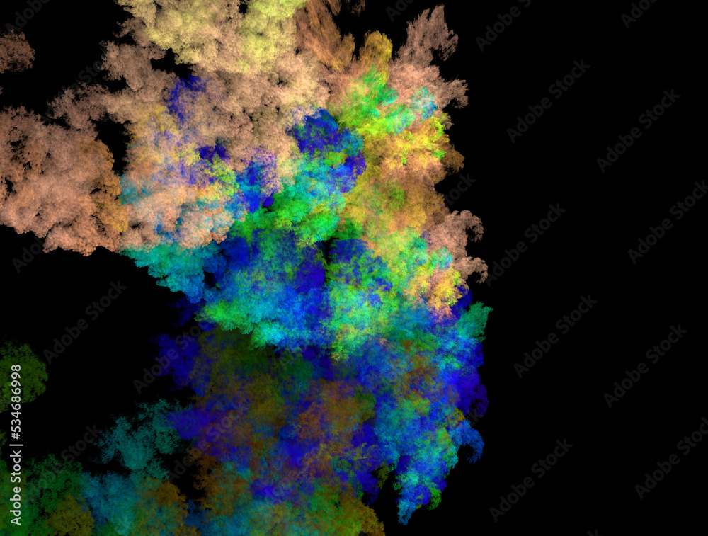 Imaginatory fractal abstract background Image Imaginatory fractal abstract background Image