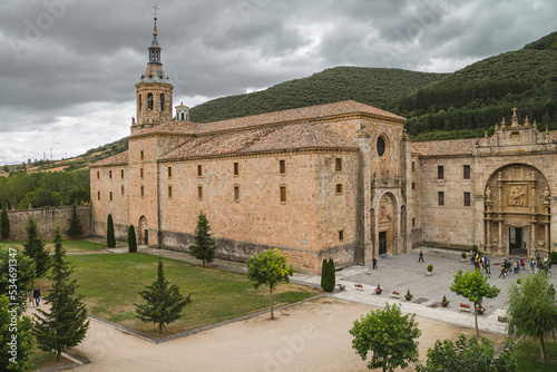 Obraz na płótnie Monastery of San Millan de Yuso, La Rioja w salonie