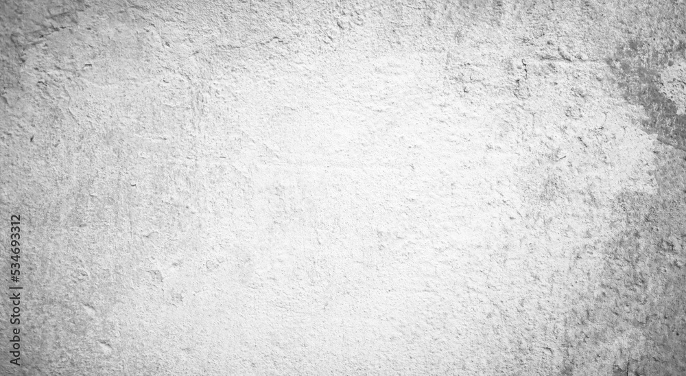 White concrete wall background or texture
