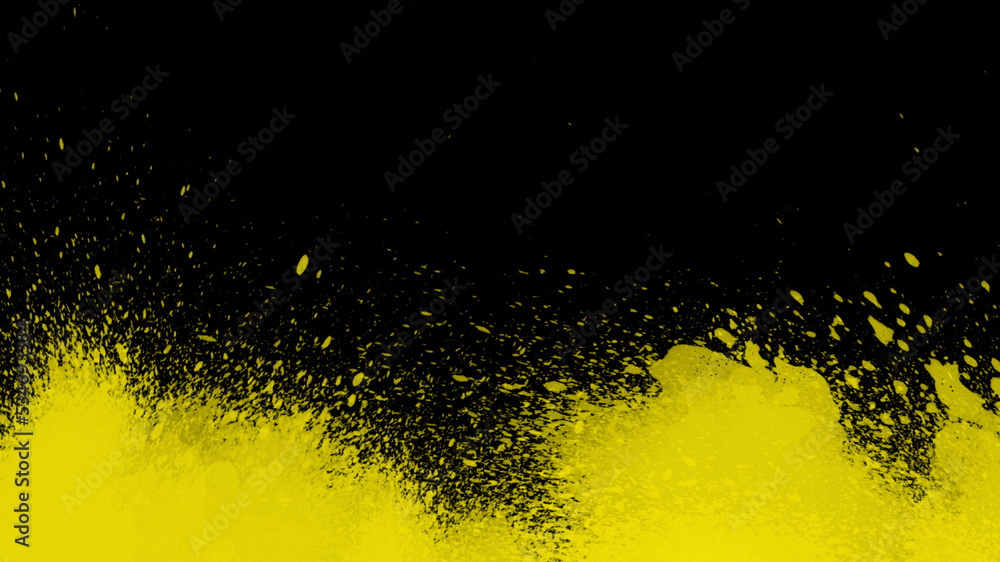 Yellow  illustration background