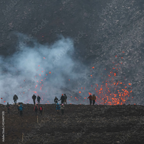 Volcanic Eruption in Iceland © Ingi